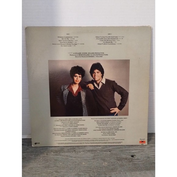 Donny And Marie‎ Winning Combination LP Vinyl Polydor ‎PD-1-6127 - Picture 4 of 4